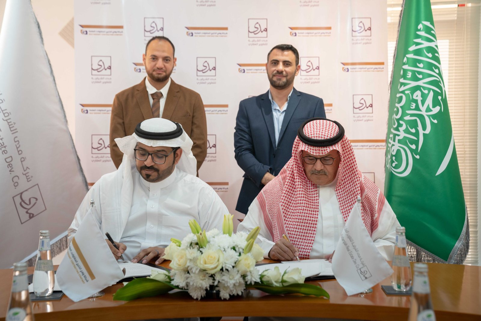اتفاقية تعاون مع شركة وهج الخليج للمقاولات